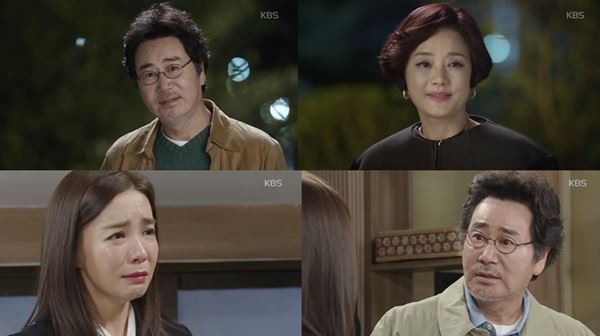 KBS2 '같이 살래요'에서 장미희가 유동근에 프러포즈를 해 눈길을 사로잡았다. (사진=KBS2 '같이 살래요' 캡처)