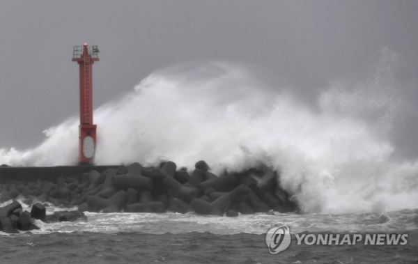 태풍 솔릭이 제주도에 상륙하면서 인명피해와 시설물 피해가 발생하고 있다. (사진=연합뉴스)