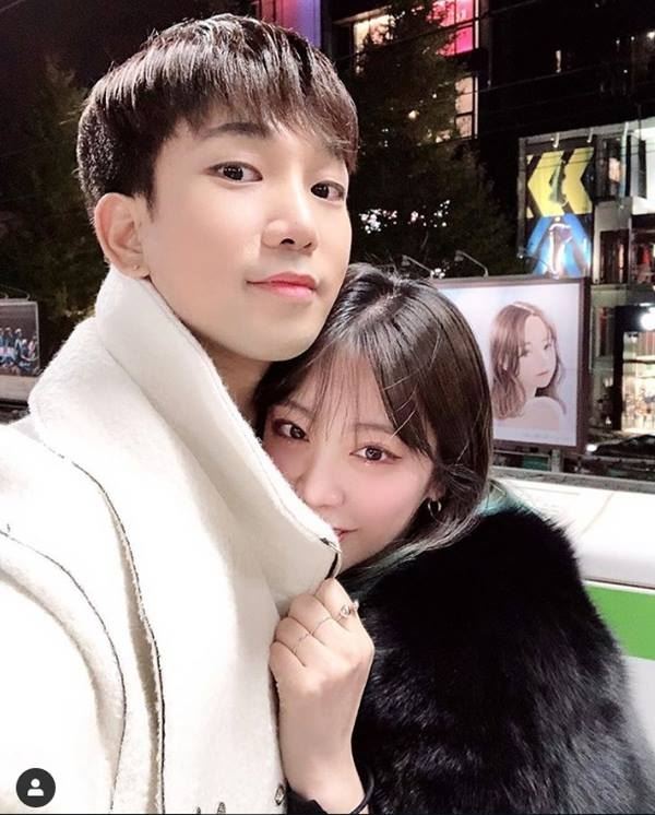 지오 최예슬 동거(사진=지오 sns)